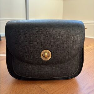 Gatta Jackie Noir crossbody bag with camera insert